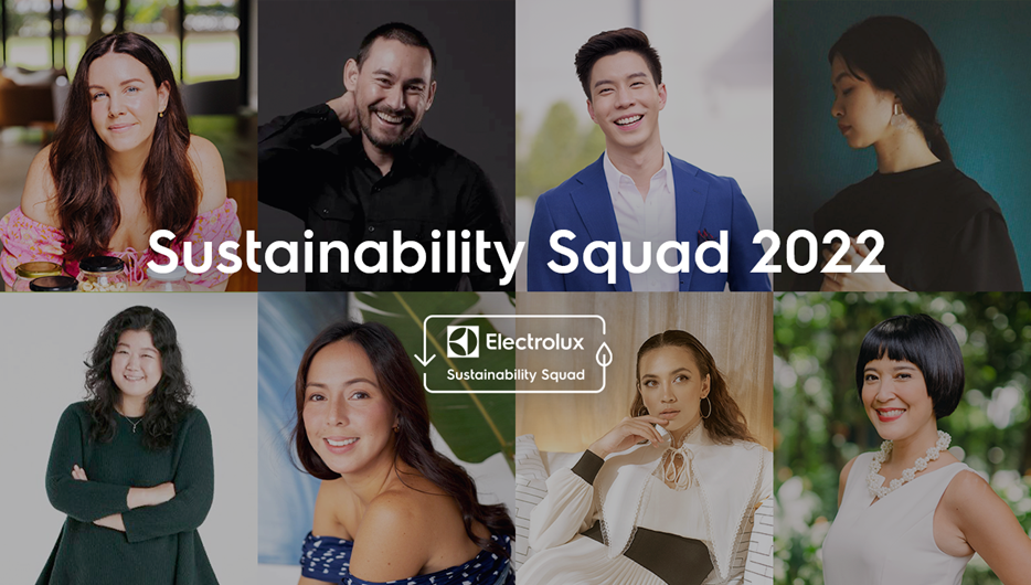 Electroluxเปิดตัวแคมเปญ Sustainability squad เพื่อสนับสนุนให้คนรุ่นใหม่ใส่ใจการใช้ชีวิตที่ยั่งยืน