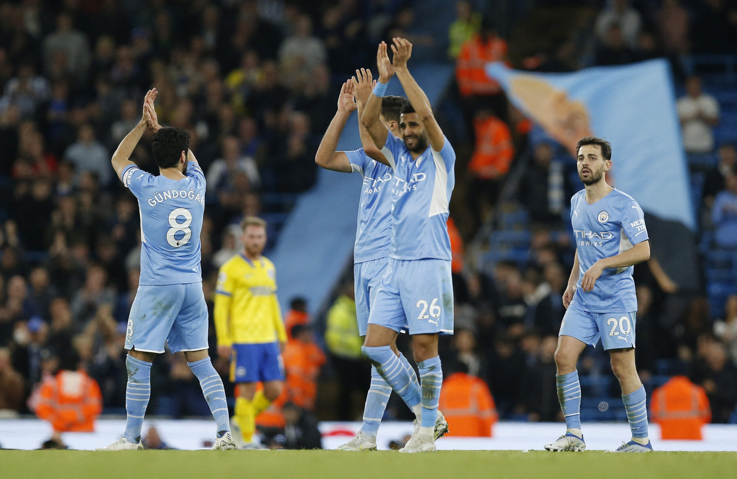 ผลบอล พรีเมียร์ลีกล่าสุด “แมนฯซิตี้” ขึ้นนำจ่าฝูง หลังถล่มไบรท์ตัน  3-0