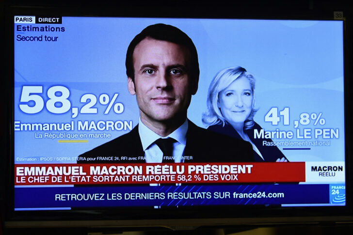 Second round of France's 2022 presidential election