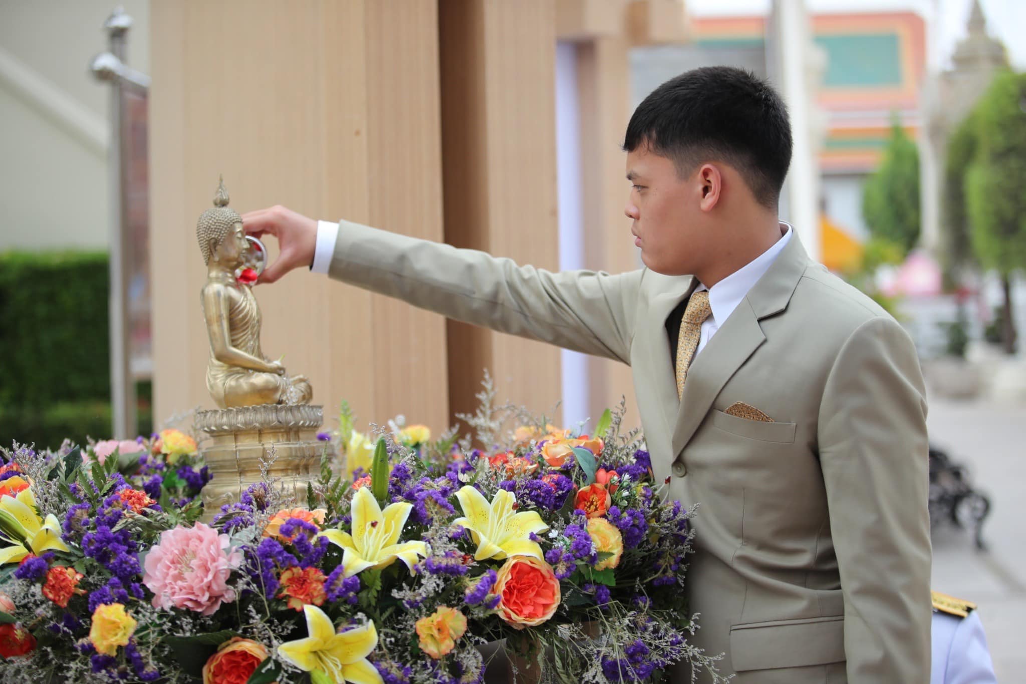 ภาพ : สำนักงานเลขานุการสมเด็จพระสังฆราช : Facebook /