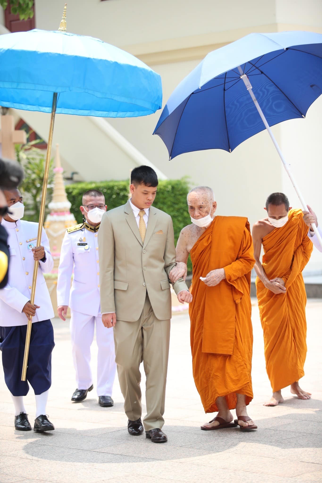 เจ้าฟ้าทีปังกรฯ เสด็จถวายสักการะ ทรงสนทนาธรรม สมเด็จพระสังฆราช