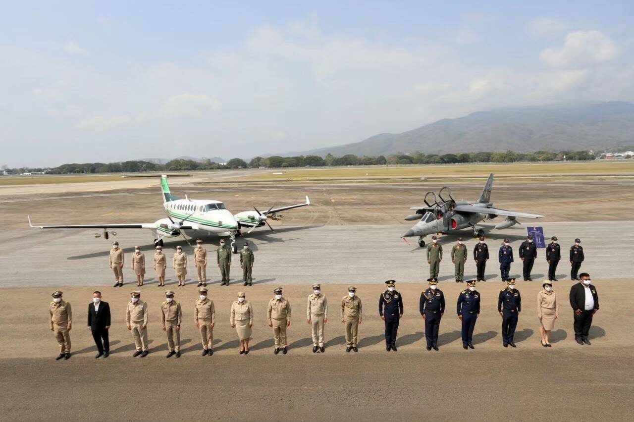 กองทัพอากาศส่งเครื่องบินรบ Alpha Jet ยับยั้งความรุนแรงพายุลูกเห็บ