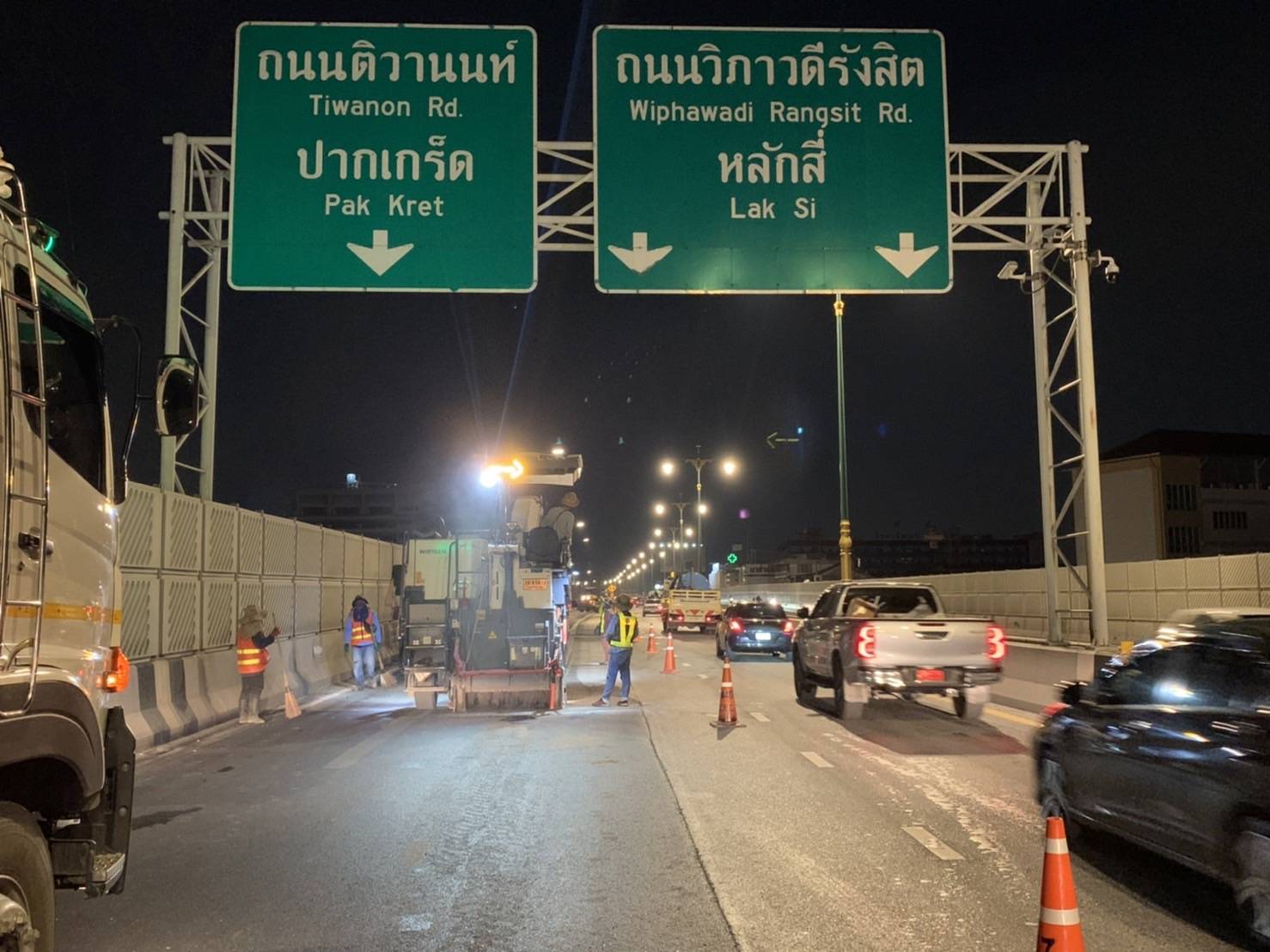 ทางหลวงชนบทเผยแผนอัพเกรดสะพานพระราม 4 คืบ 45%
