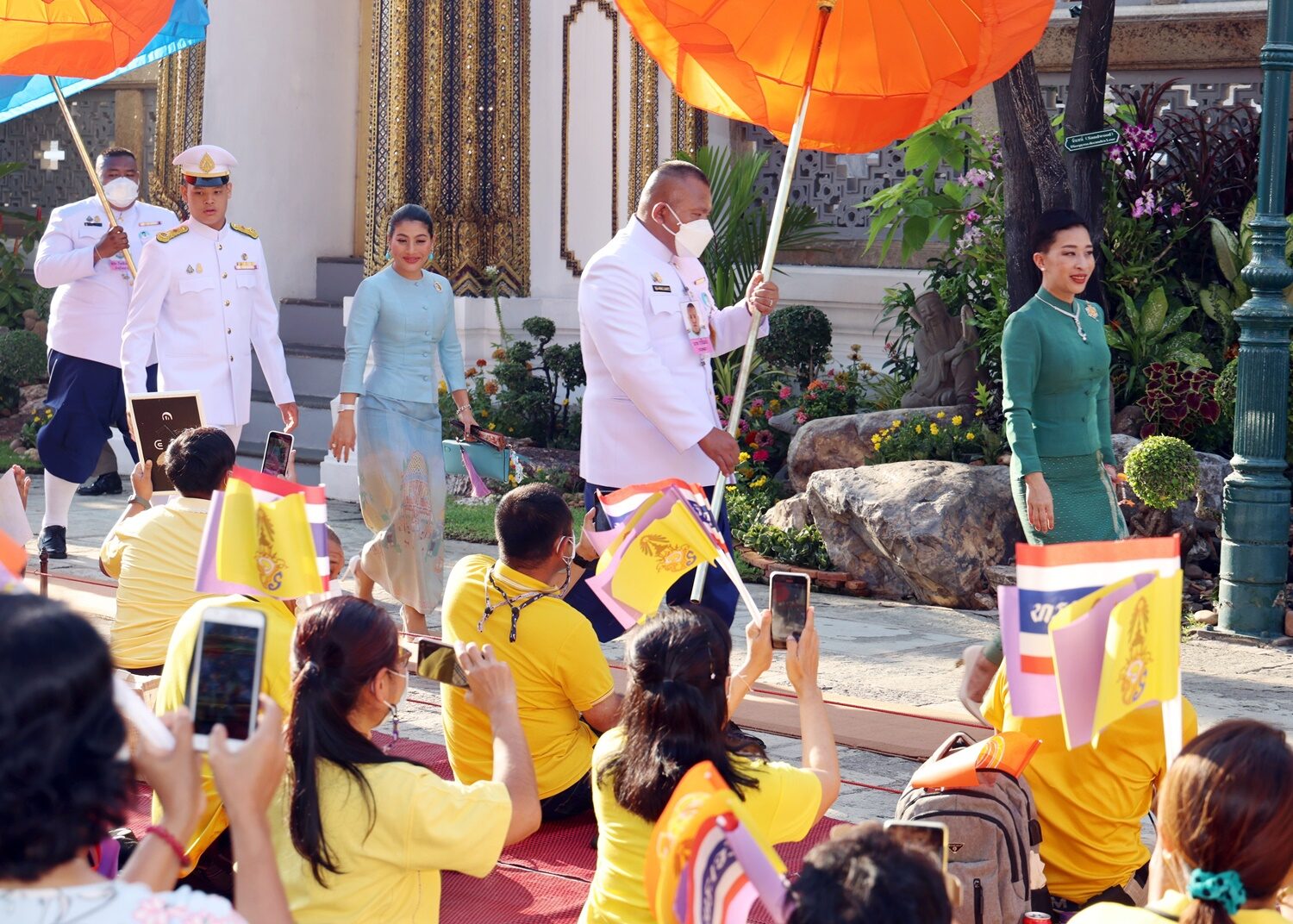 ในหลวง โปรดเกล้าฯ เจ้าฟ้าพัชรกิติยาภา เสด็จแทนพระองค์ในการพระราชพิธีสงกรานต์ 2565