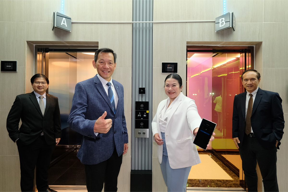 ลิฟต์อัจฉริยะ “โคเน่” Built-in Digital เชื่อมอนาคต