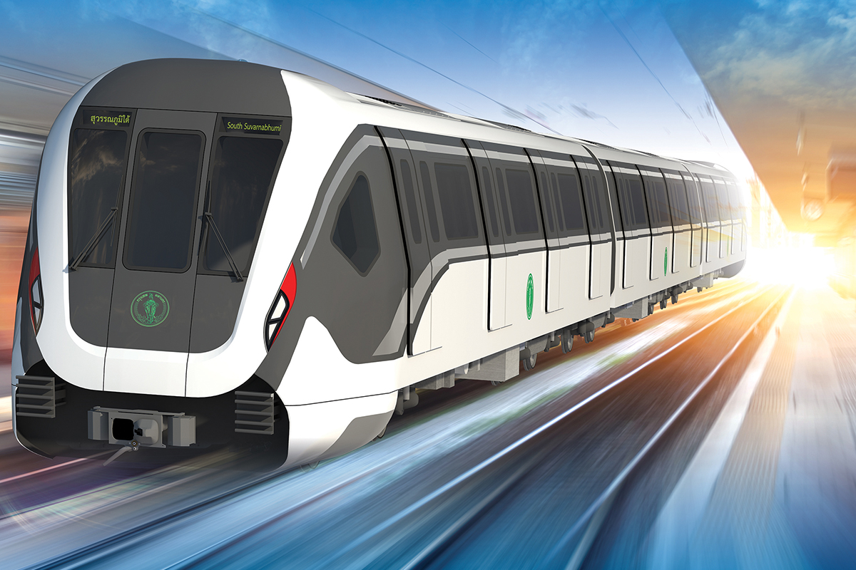 LRT บางนา-สนามบินสุวรรณภูมิ รถไฟฟ้า “สายสีเงิน” งบบานหมื่นล้าน