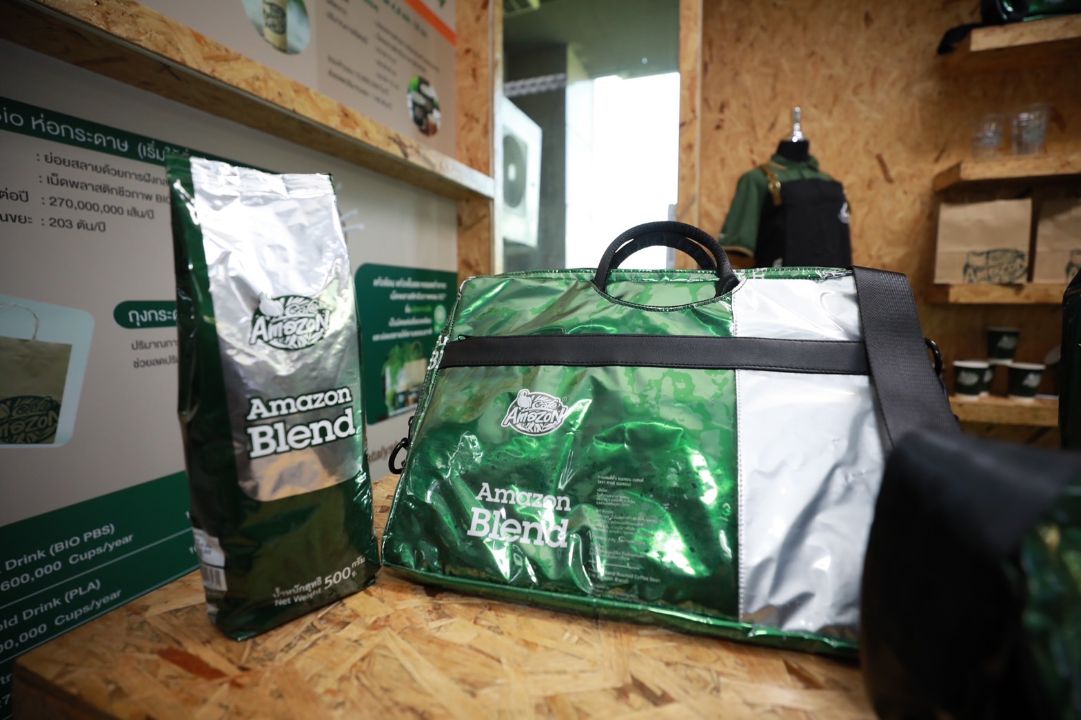 โออาร์ ชู “คาเฟ่ อเมซอน” ร้านกาแฟรักษ์โลก ในทุกกระบวนการธุรกิจ