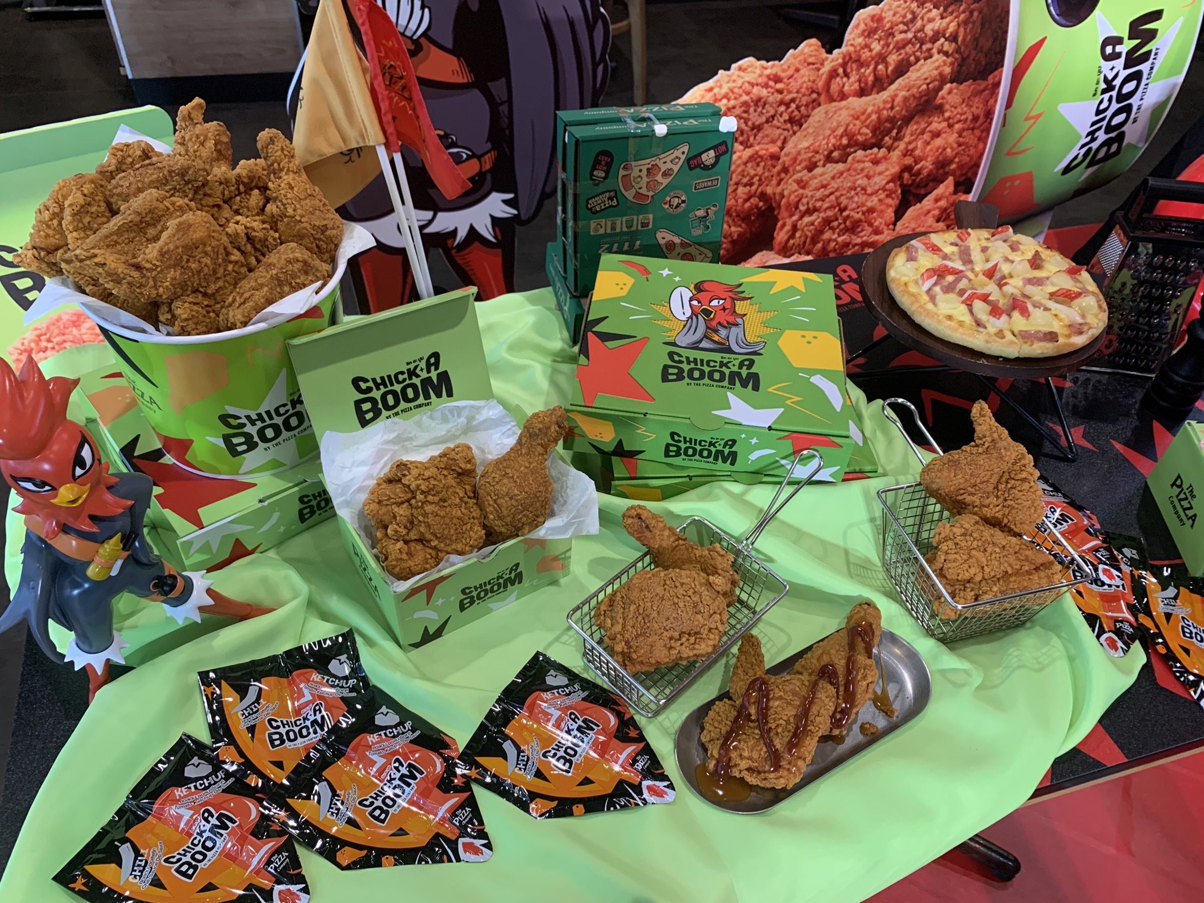 เดอะ พิซซ่าเปิดตัว “ชิคอะบูม บิ๊กชิค” ท้าชนเจ้าตลาดไก่ทอด