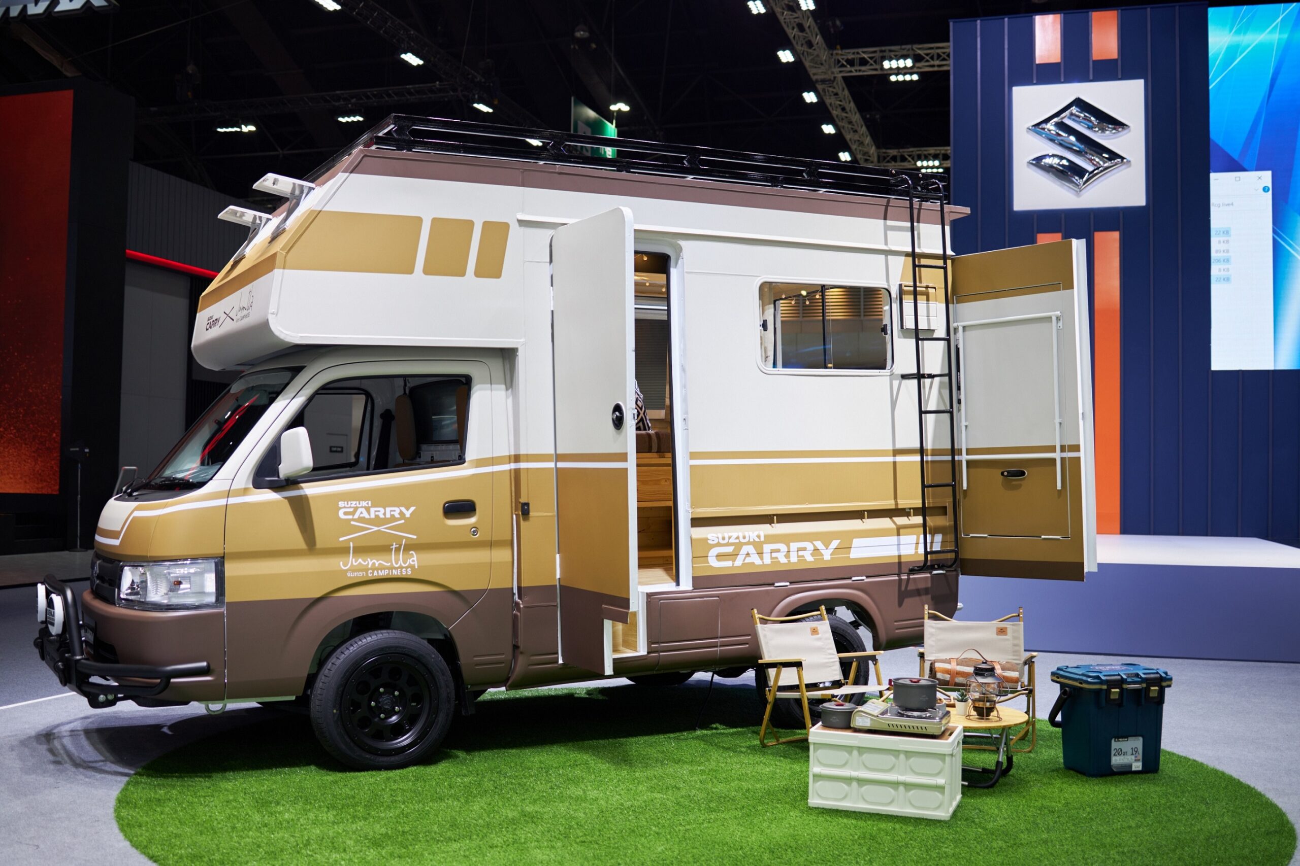 ซูซูกิ ส่ง CARRY Motor Home เอาใจสายแคมปิ้ง ผ่อนเดือนละไม่ถึง 8 พัน