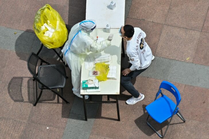 CHINA-HEALTH-VIRUS ตรวจโควิด ตรวจ ATK