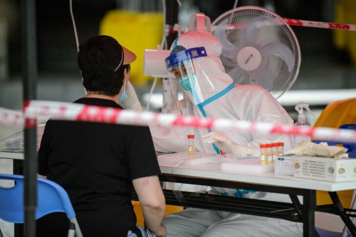 CHINA-HEALTH-VIRUS ตรวจโควิด-ATK