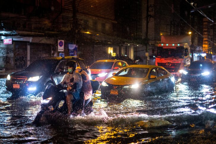 THAILAND-WEATHER ฝนตกหนัก-น้ำท่วมกทม.