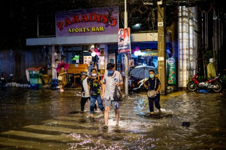 THAILAND-WEATHER ฝนตกหนัก