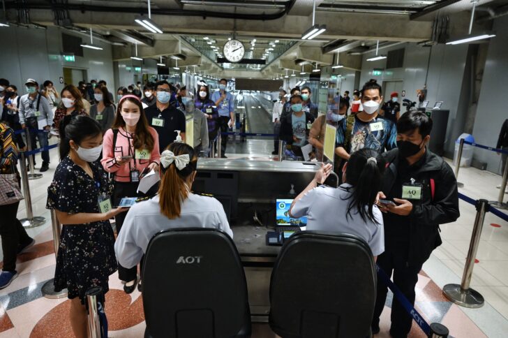 THAILAND-HEALTH-VIRUS-TRAVEL-TOURISM ไทยแลนด์ พาส