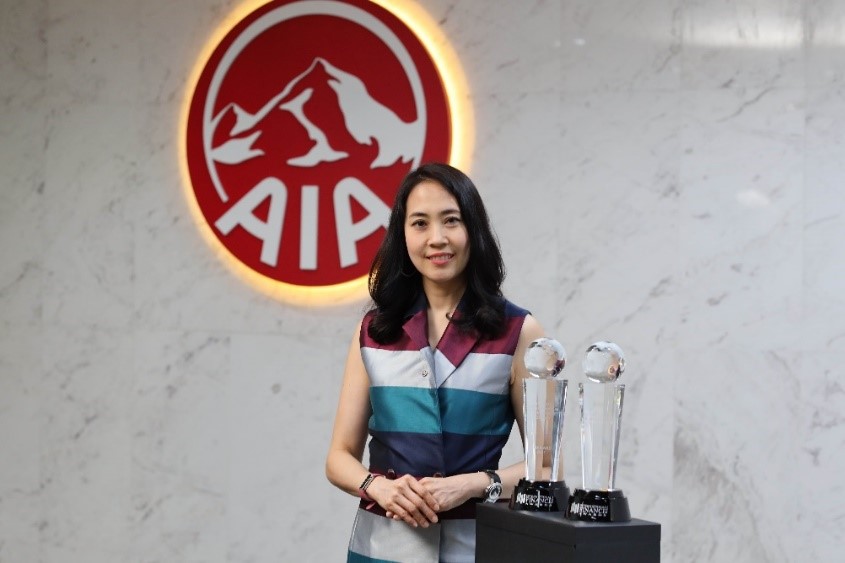 เอไอเอ ประเทศไทย รับรางวัล ประจำปี 2564 จากเวที International Finance Awards