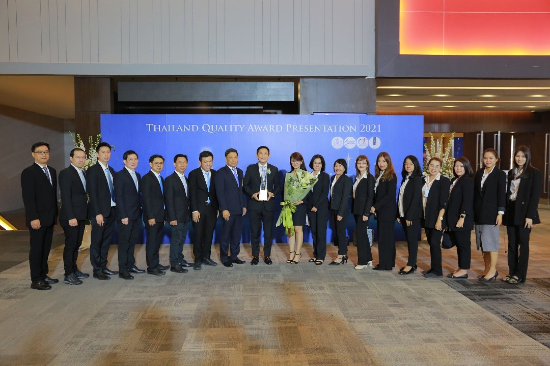 เคาน์เตอร์เซอร์วิส คว้ารางวัล คุณภาพแห่งชาติ (Thailand Quality Award : TQA) ปี 2564 ยกระดับมาตรฐานการบริหารจัดการองค์กรระดับโลก
