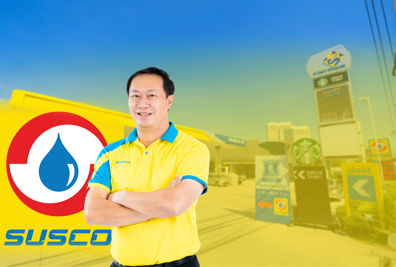 SUSCO ปลื้มผลประกอบการไตรมาสแรก กำไรโตกว่า 30% ลงทุนขยายสถานีบริการขนาดใหญ่พร้อม Non-oil ภายใต้ชื่อ SUSCO Square  
