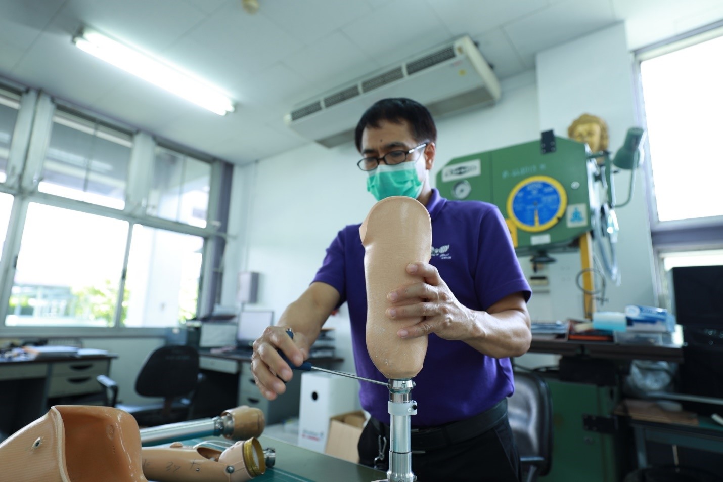 ศูนย์ฟื้นฟูสมรรถภาพคนงาน ฟื้นพลังกาย เยียวยาพลังใจด้วยกิจกรรมบำบัด