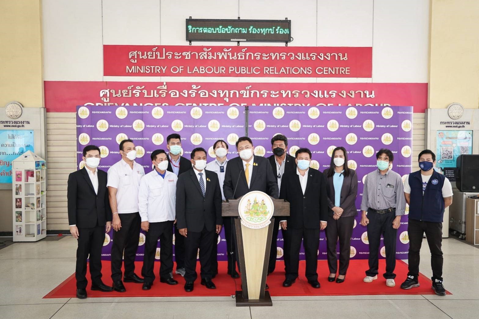 ผู้นำแรงงาน ขอบคุณ นายกฯ ผ่าน รมว.สุชาติ ปลดล็อค พ.ร.บ.ประกันสังคม ‘3 ขอ’ เพิ่มสิทธิประโยชน์ผู้ประกันตน รองรับสังคมสูงอายุ เป็นผลสำเร็จ