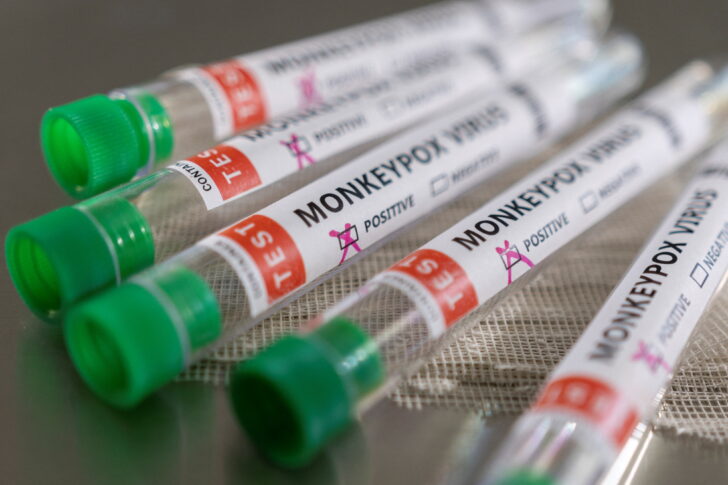 Illustration shows test tubes labelled