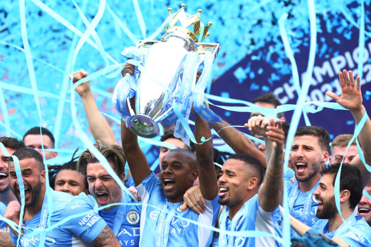 Premier League - Manchester City v Aston Villa แมนฯซิตี้ คว้าแชมป์พรีเมียร์ลีก 2021-2022
