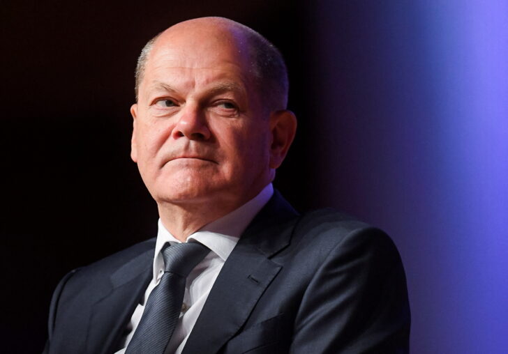 German Chancellor Scholz attends the 102nd German Katholikentag in Stuttgart