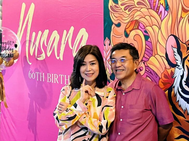 266962 นุสรา CEO ไทยสมุทร ชื่นมื่นแซยิดรอบ 2 ร่วมครอบครัว