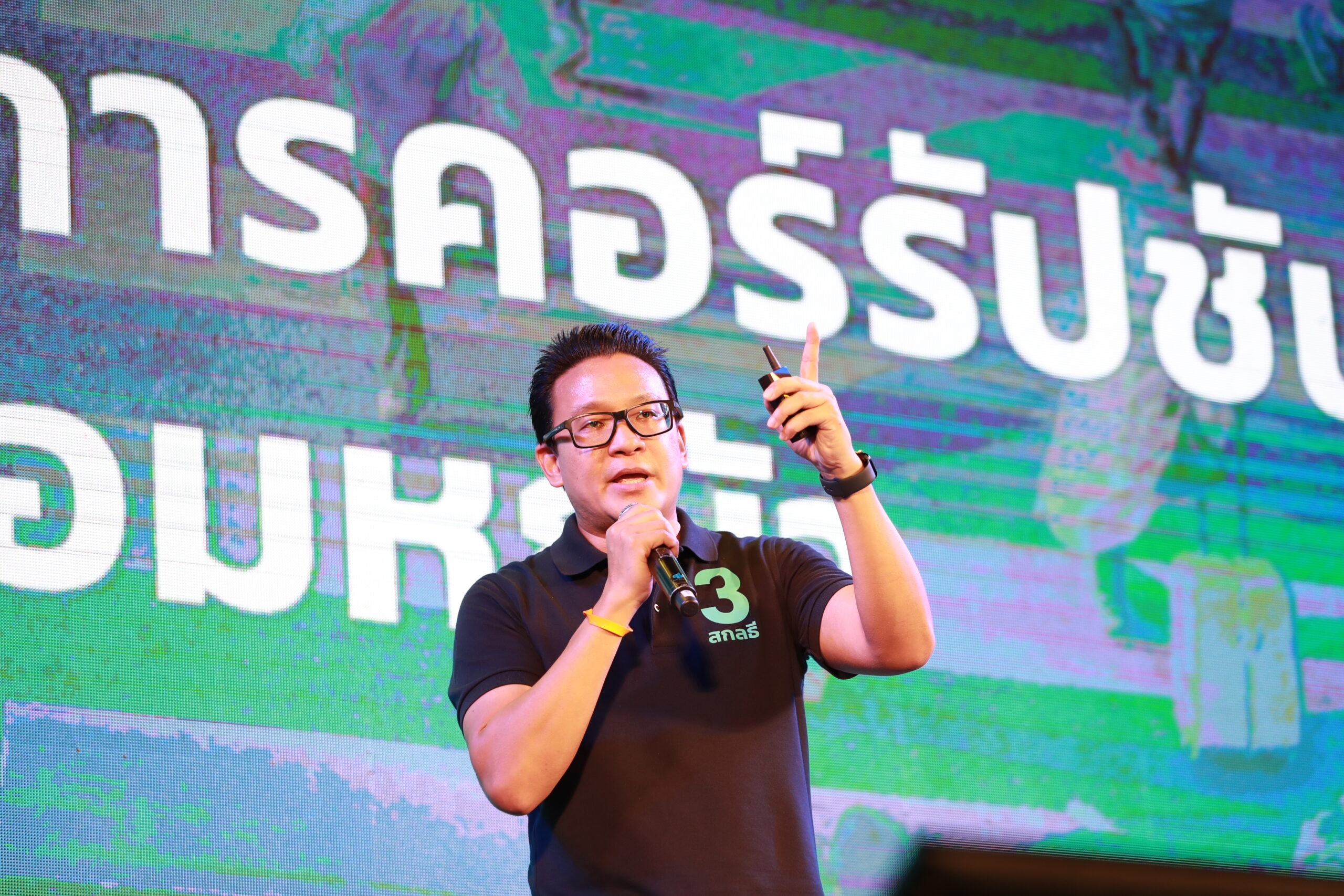 สกลธี ปราศรัยใหญ่สุดท้าย สัญญาหน้าพระเจ้าตาก ไม่ยอมให้มีคอร์รัปชั่นในกทม.