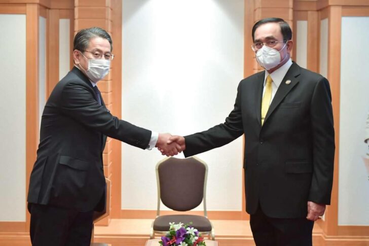 ประยุทธ์ หารือผู้ว่าการ JBIC ประยุทธ์ หารือผู้ว่าการ JBIC
