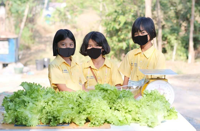 CPF นักเรียน ผัก CPF นักเรียน ผัก