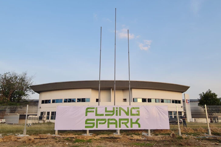 Flying spark Flying spark