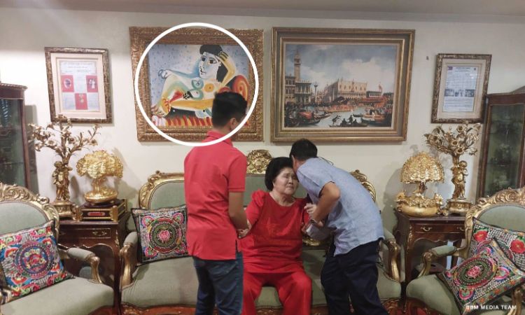 ผลงานปิกาโซที่สูญหายไปนาน โผล่กลางบ้าน “อิเมลดา มาร์กอส”