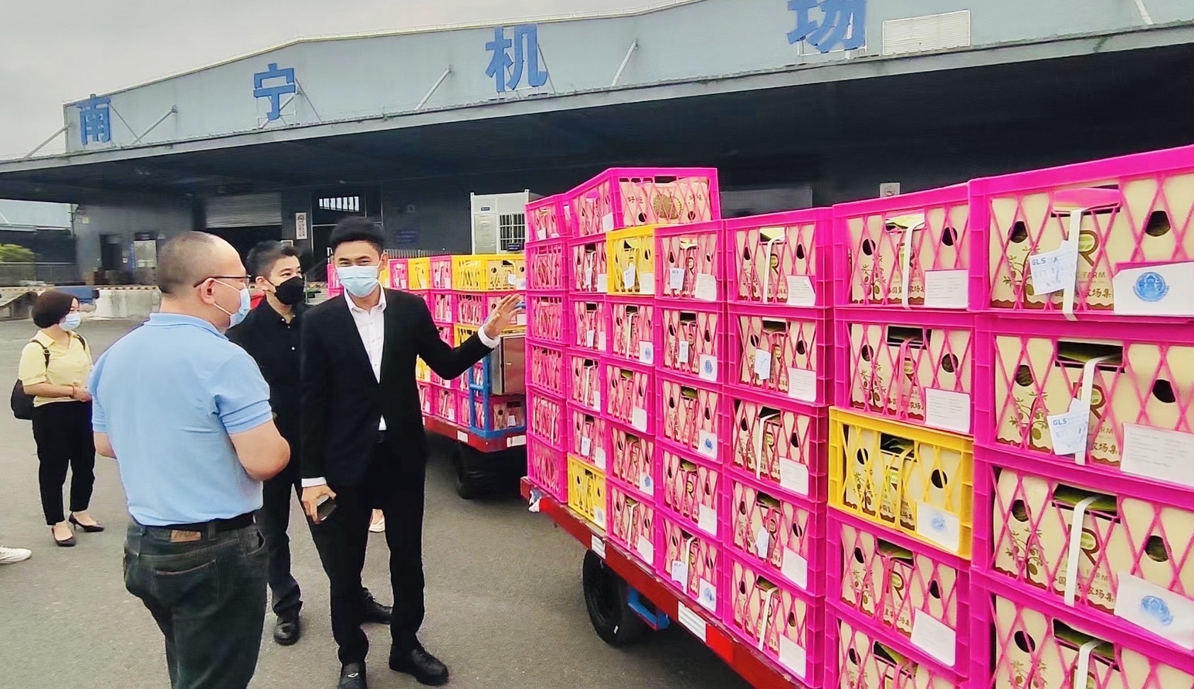 ทุเรียนไทยถึงสนามบินหนานหนิงด่านใหม่จีนฉลุย ลอตแรกแค่ 2 ชม.