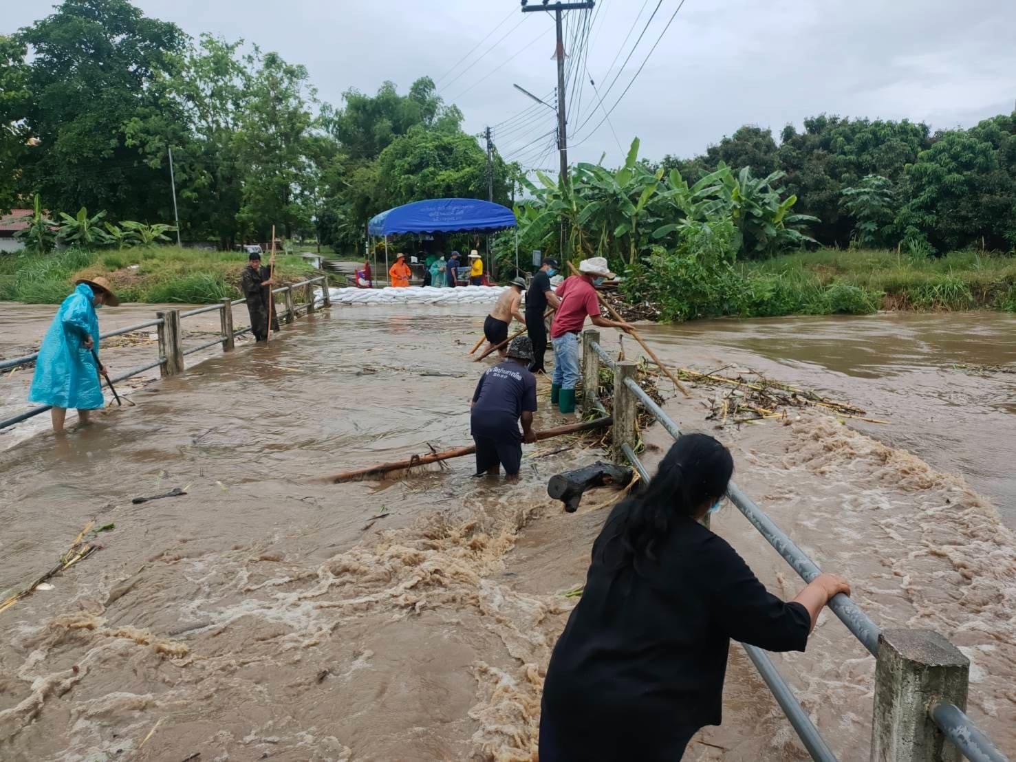 กรมชลประทาน เร่งระบายน้ำท่วมตัวเมืองเชียงใหม่ และอีกหลายอำเภอ
