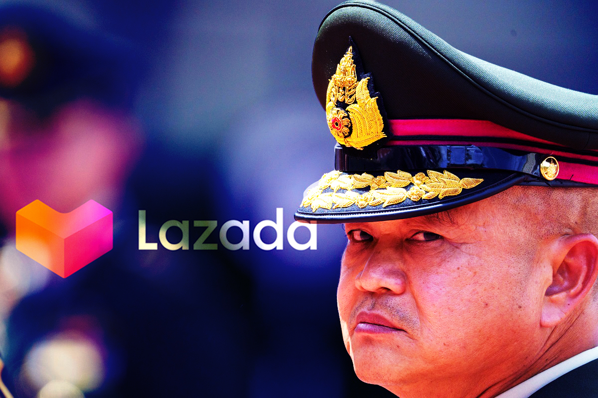 ผบ.ทบ. สั่งห้าม รถขนส่ง Lazada เข้าหน่วยทหารทั่วประเทศ