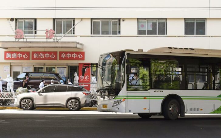CHINA-SHANGHAI-PUBLIC TRANSPORTATION-RESUMPTION (CN) เซี่ยงไฮ้เปิดแผนคลายล็อก