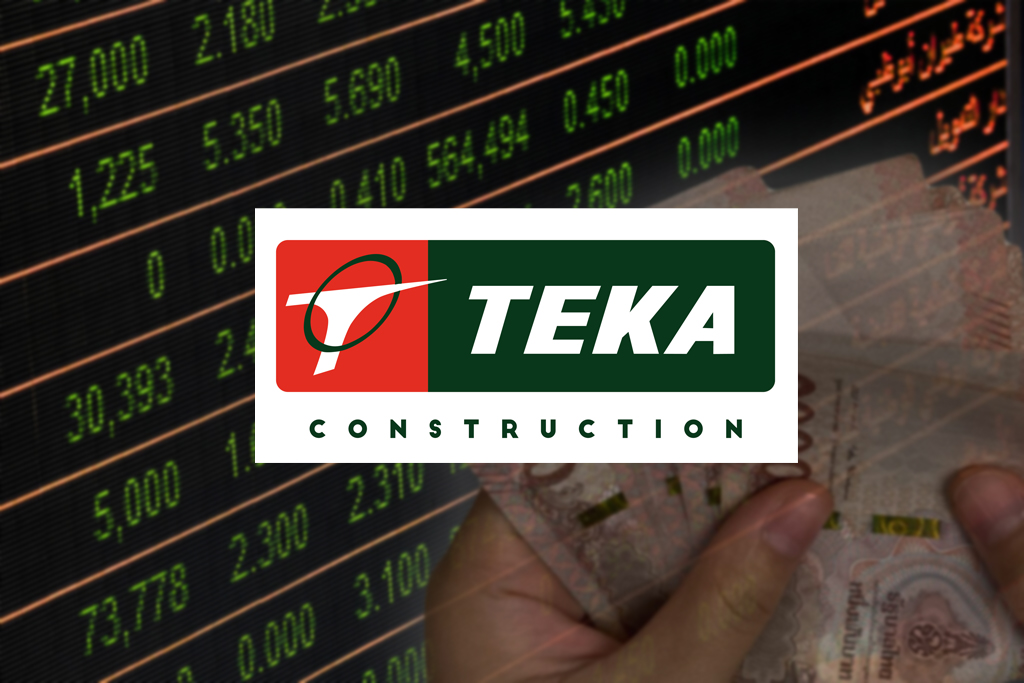 หุ้นรับเหมา “TEKA” เทรดวันแรกราคาเปิดอยู่ที่  6.60 บาท  เหนือจอง 43.48%