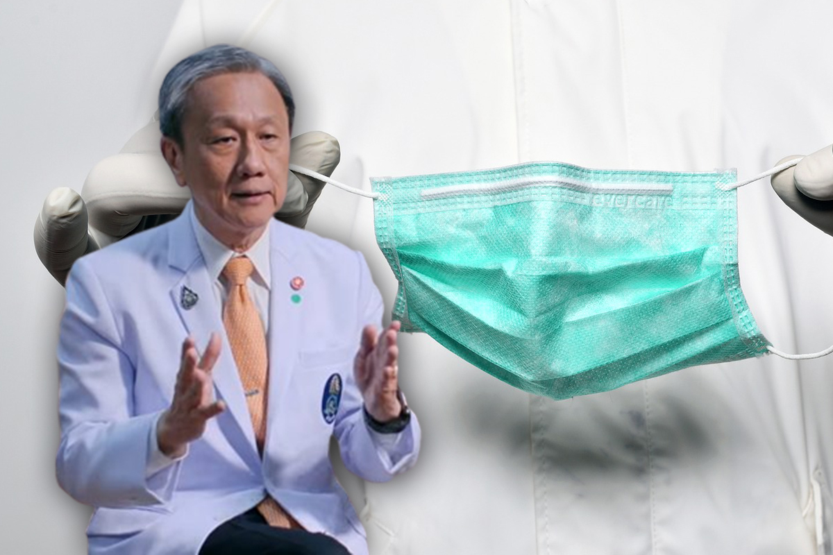 หมอประสิทธิ์แนะฉีดบูสเตอร์ให้ถึง 50% หากจะไม่สวมแมสก์