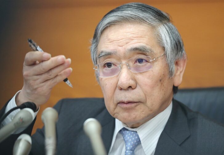 ฮารุฮิโกะ คุโรดะ ผู้ว่าการธนาคารกลางญี่ปุ่น (BOJ)