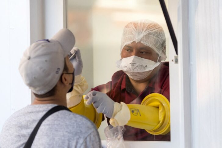 THAILAND-HEALTH-VIRUS ตรวจโควิด-ตรวจ ATK