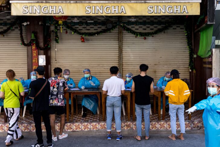 THAILAND-HEALTH-VIRUS ตรวจโควิด-19