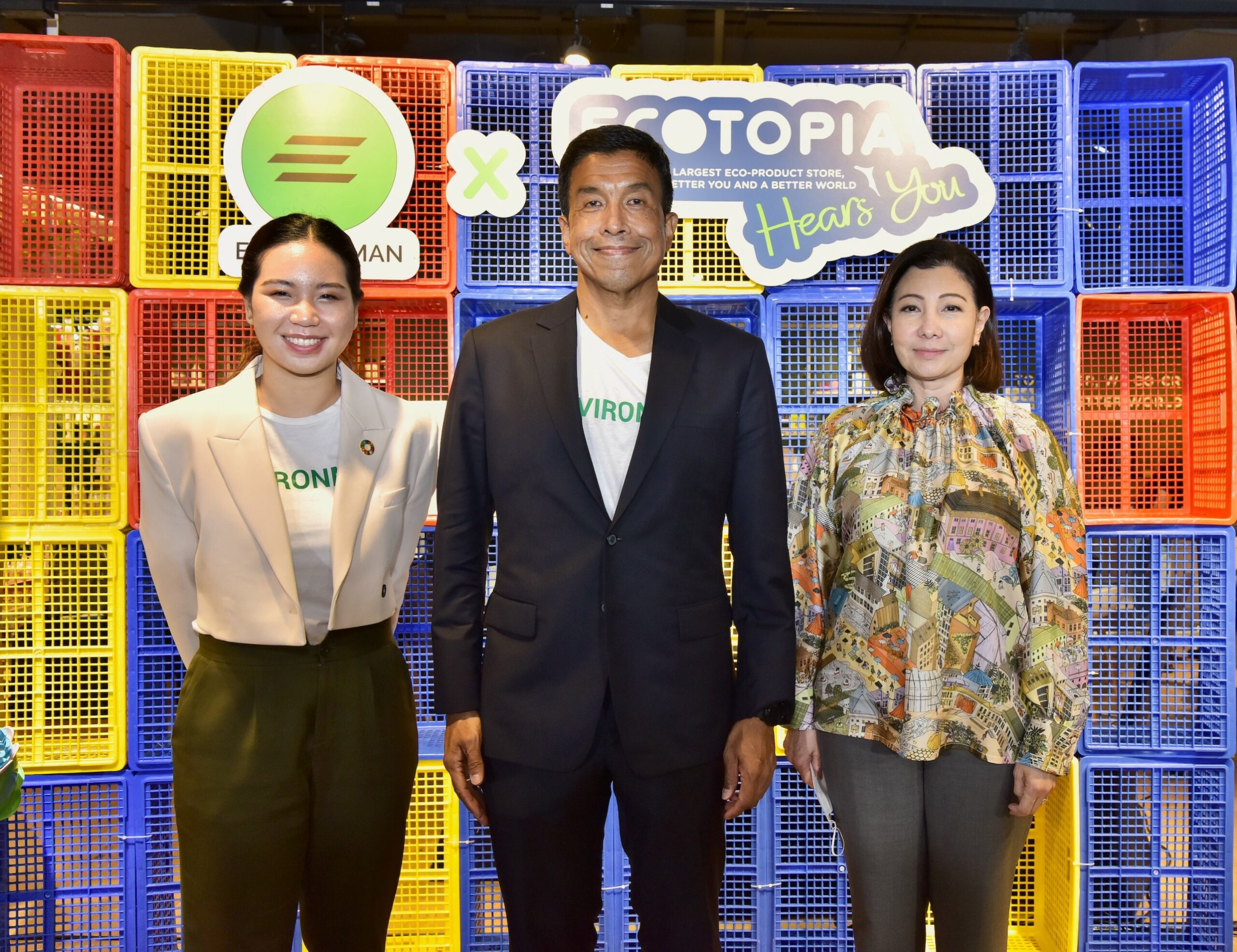 Environman ร่วมกับ Ecotopia จัดงาน “Environman x Ecotopia Hears You :  Be a better you, For you. จุดเริ่มต้นที่เรารักษ์โลก เพราะเรารักตัวเอง”