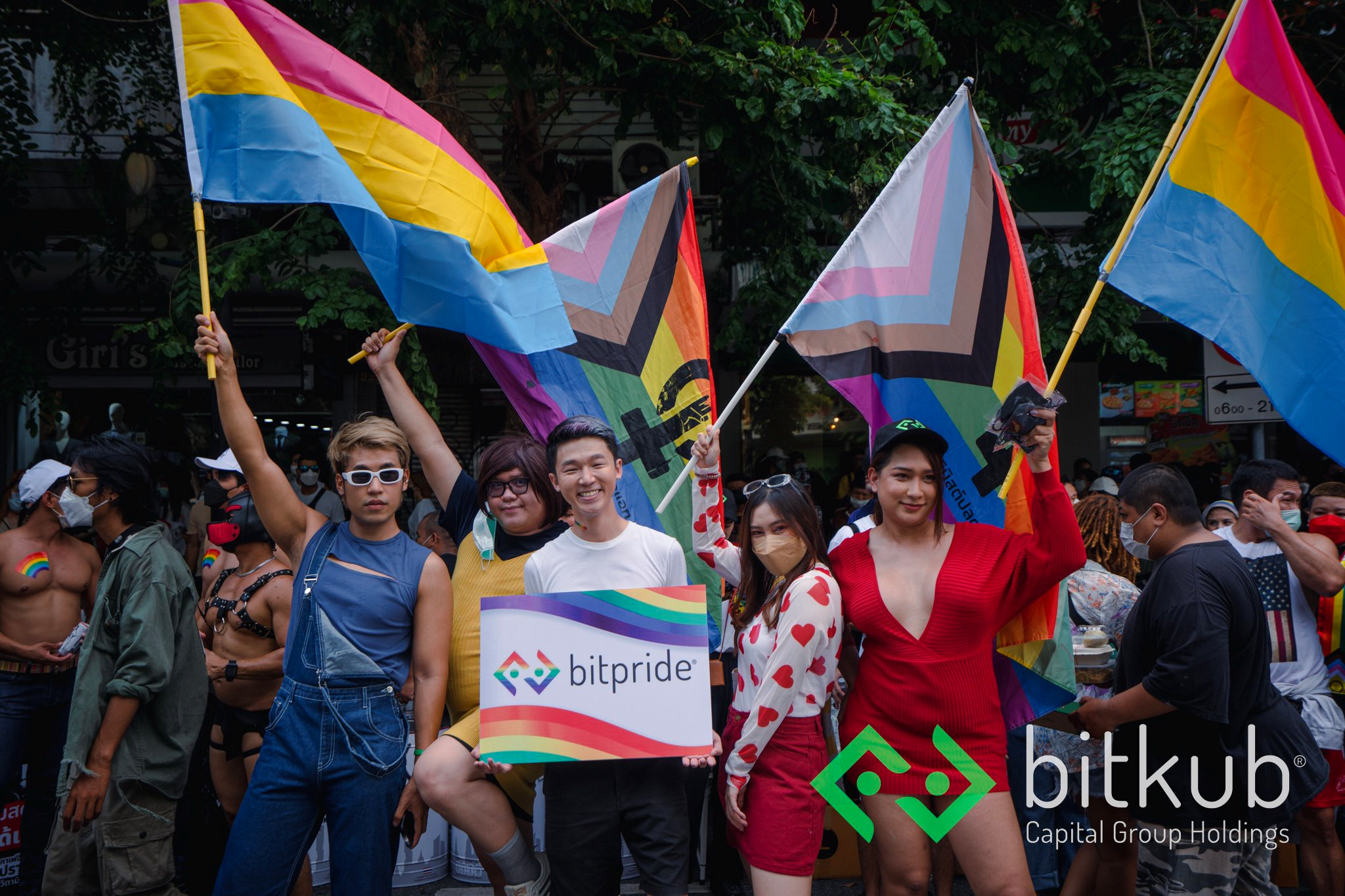 Bitkub เข้าร่วมงาน Bangkok Naruemit Pride Parade สนับสนุนความหลากหลาย และร่วมผลักดัน ‘สมรสเท่าเทียม’