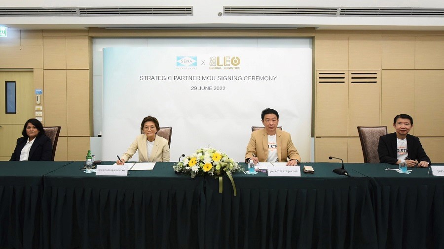 SENA ผนึก LEO พันธมิตรโลจิสติกส์ชั้นนำต่อยอดบิสซิเนสแวร์เฮ้าส์ครบวงจร