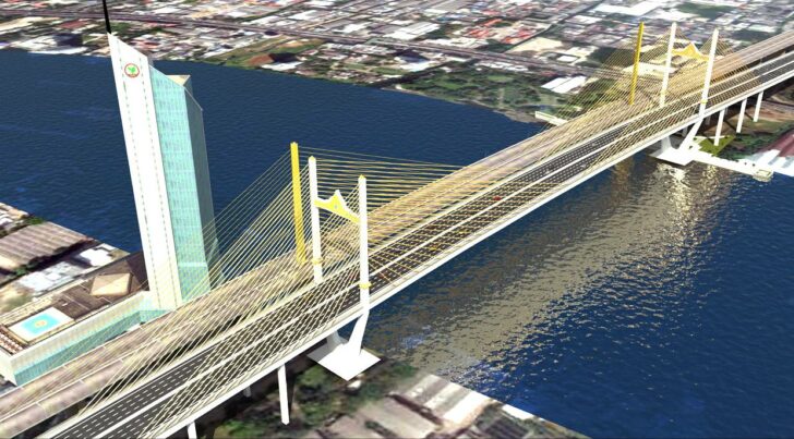 สะพานคู่ขนานสะพานพระราม 9 สะพานคู่ขนานสะพานพระราม 9