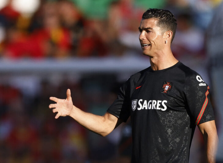 UEFA Nations League - Group B - Spain v Portugal ไบแนนซ์ จับมือ โรนัลโด้ ออกผลงาน NFT ชุดแรก ปลายปีนี้