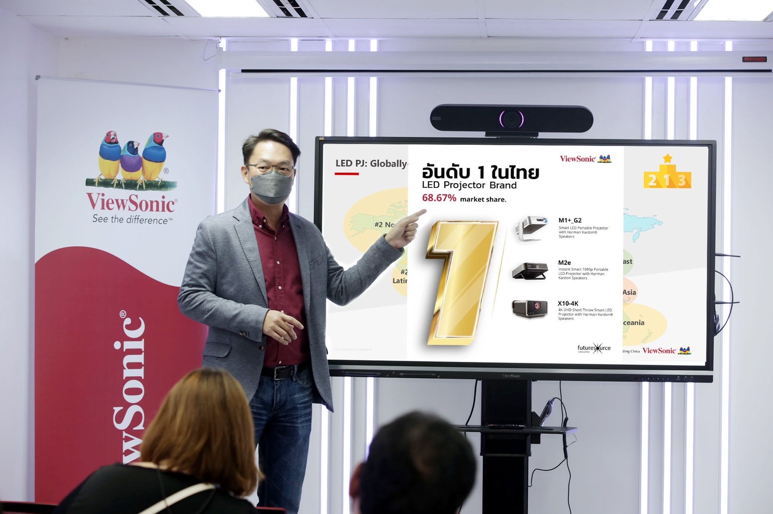 “วิวโซนิค” รุกขยายตลาด LED โปรเจกเตอร์ในไทย