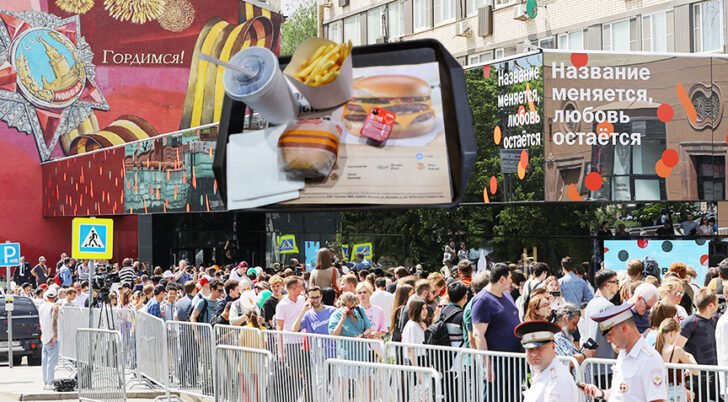 McDonald's restaurants reopen in Russia under new name Vkusno & tochka