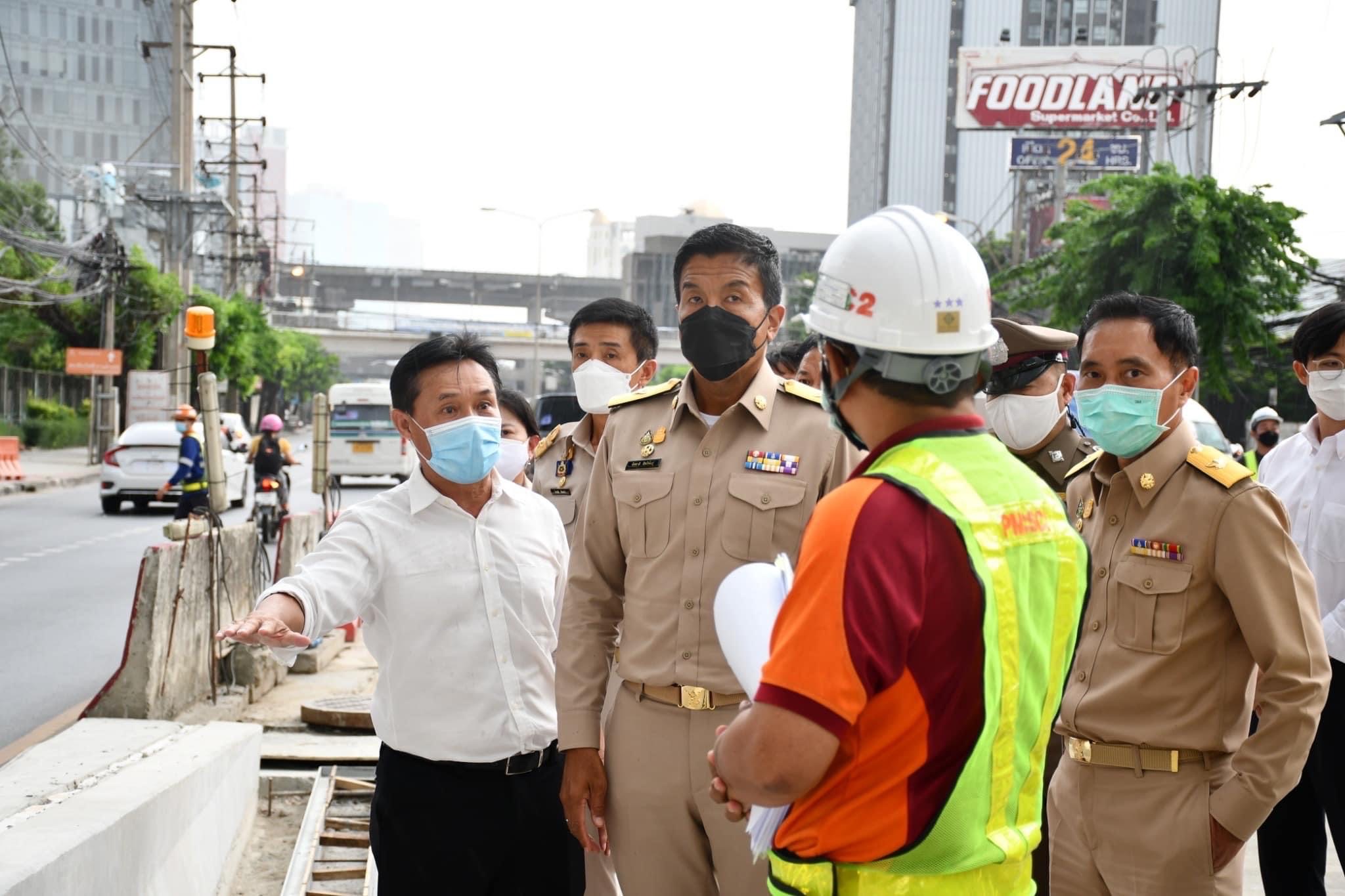 ชัชชาติเช็กความพร้อม ก่อนเปิดสะพานข้ามแยกรามคำแหง 15 มิ.ย.นี้