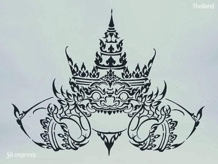 ห้องเสื้อกัมพูชาละเมิดลิขสิทธิ์ งานออกแบบ “ราหูอมจันทร์” ศิลปินไทย